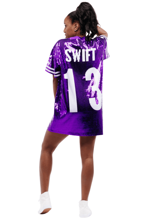 SWIFT Eras Tour Dress - Purple - SEQUIN FANS