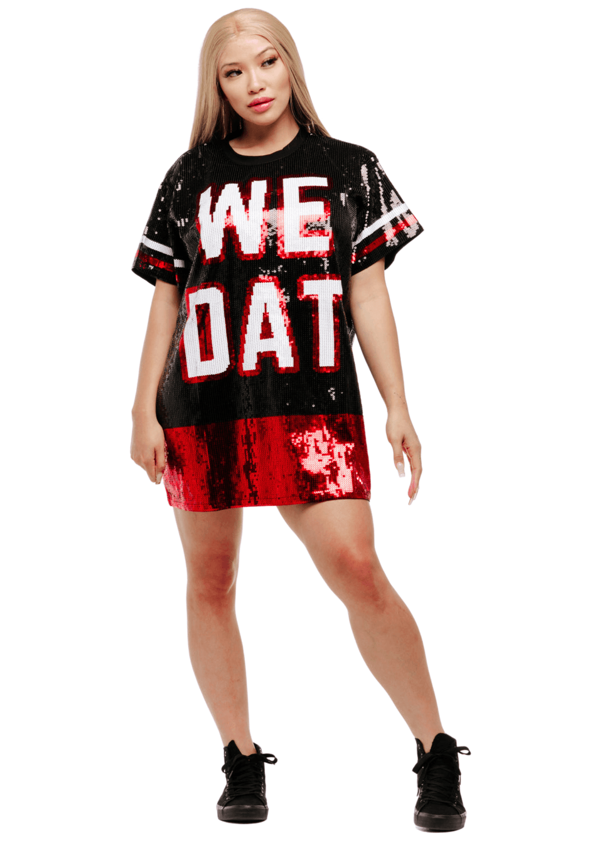 Atlanta Football Sequin Dress - SEQUIN FANS