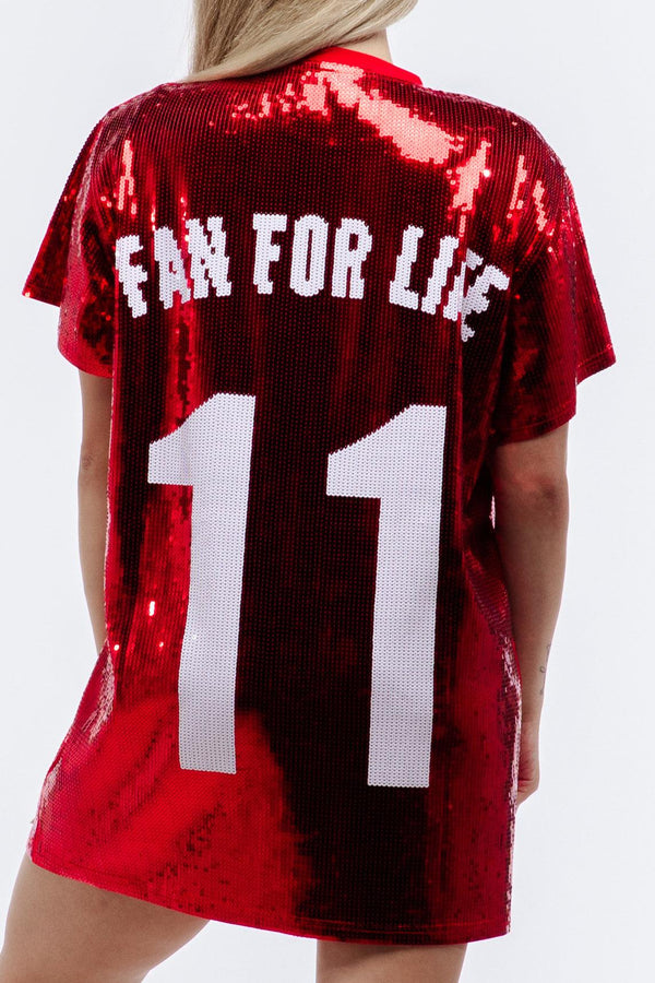 St. Louis Baseball Sequin Dress - SEQUIN FANS