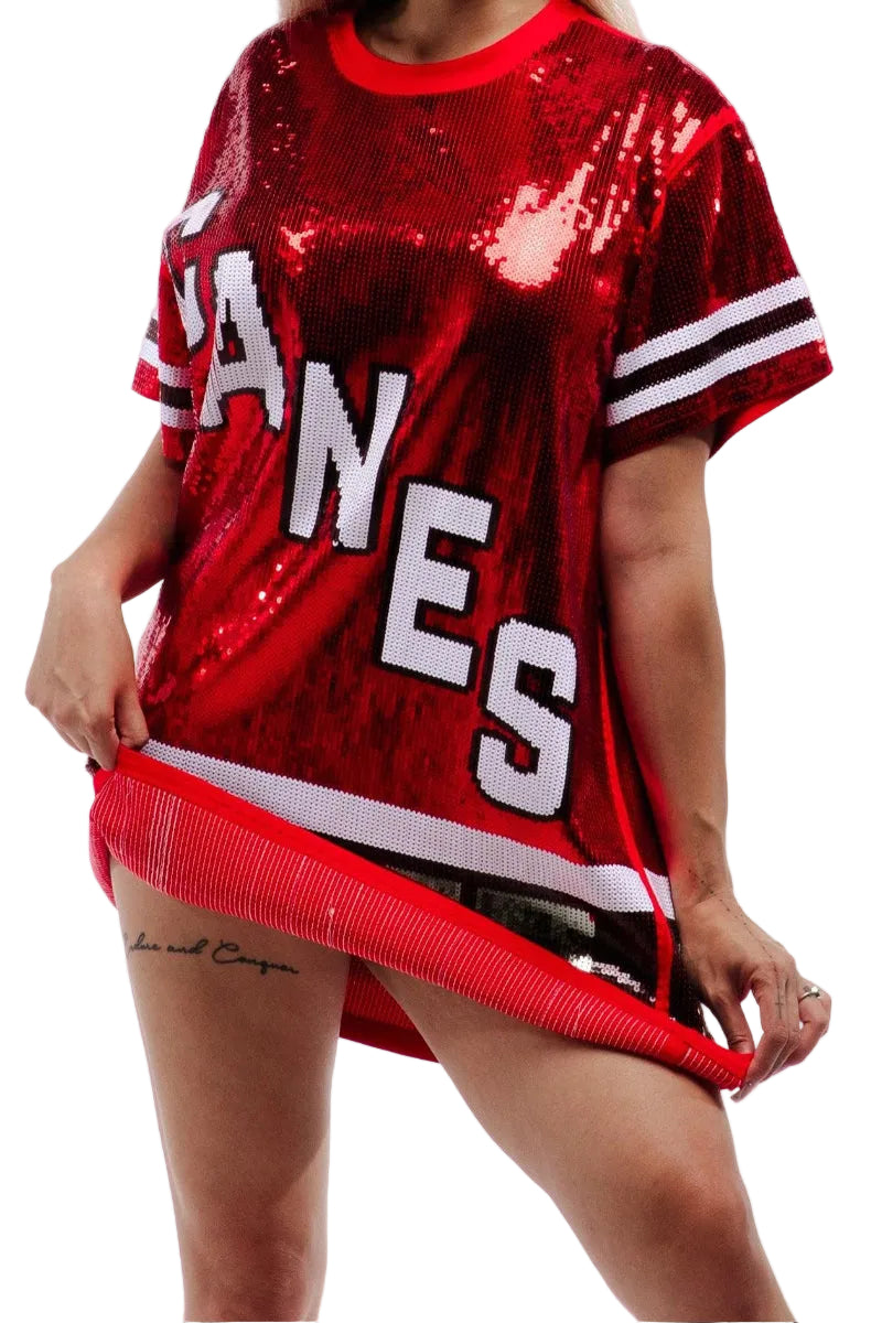 Carolina Hockey Sequin Dress Carolina Hockey Sequin Dress