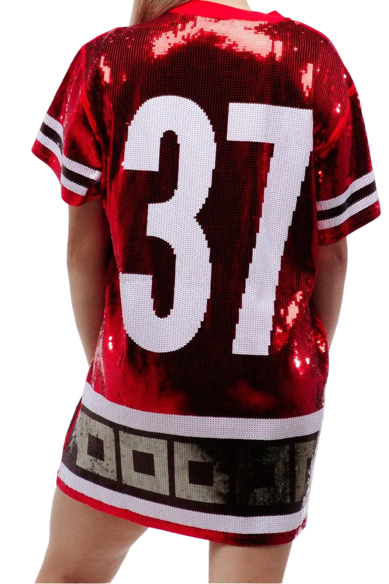 Carolina Hockey Sequin Dress Carolina Hockey Sequin Dress