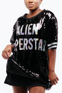 Alien Superstar Sequin Dress - SEQUIN FANS