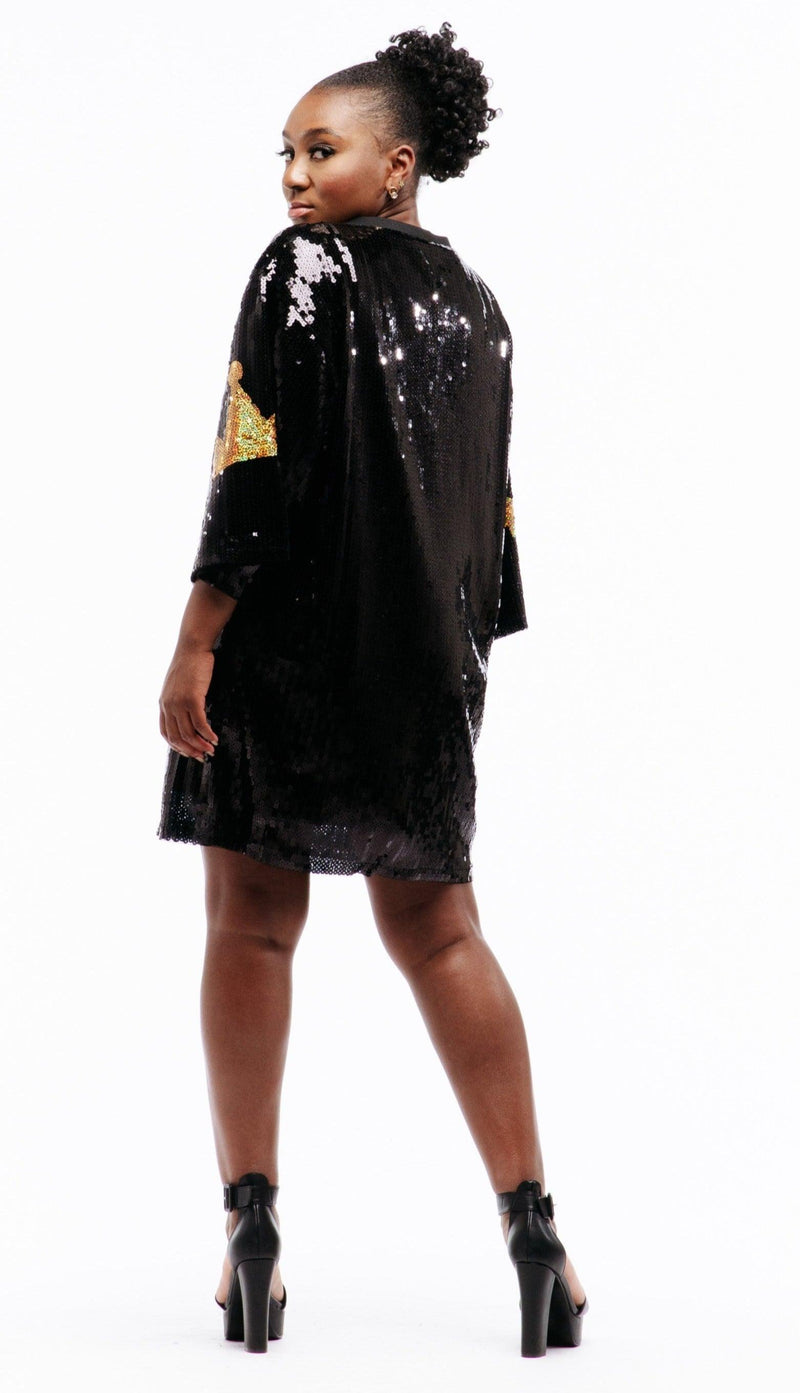 Birthday Queen Sequin Dress
