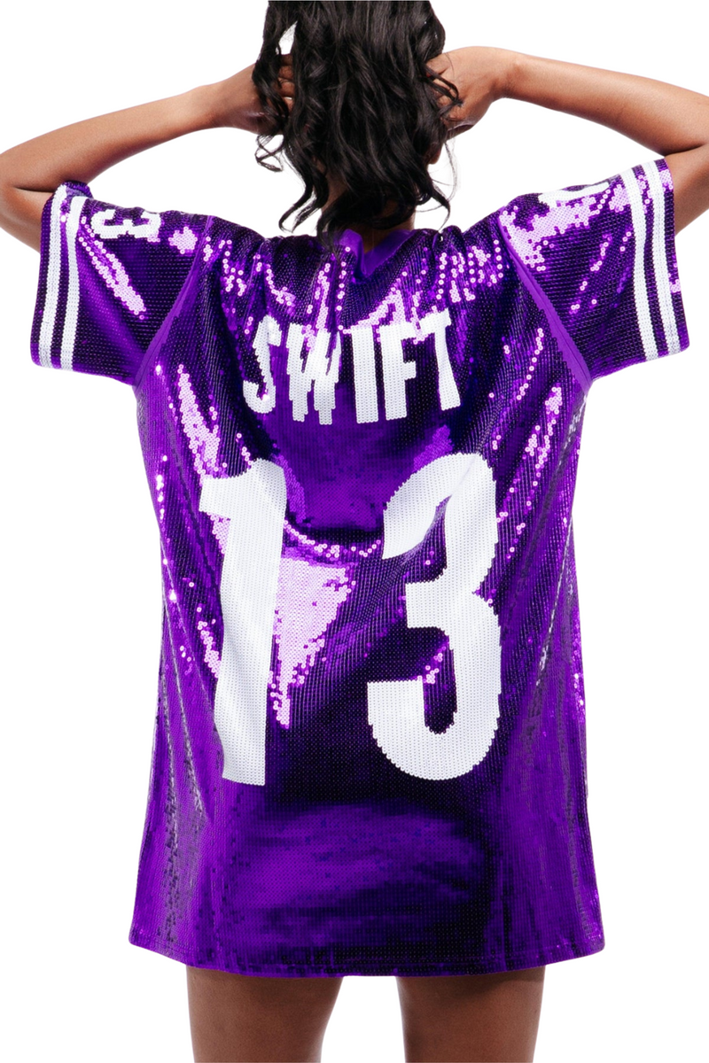 SWIFT Jersey Dress Purple
