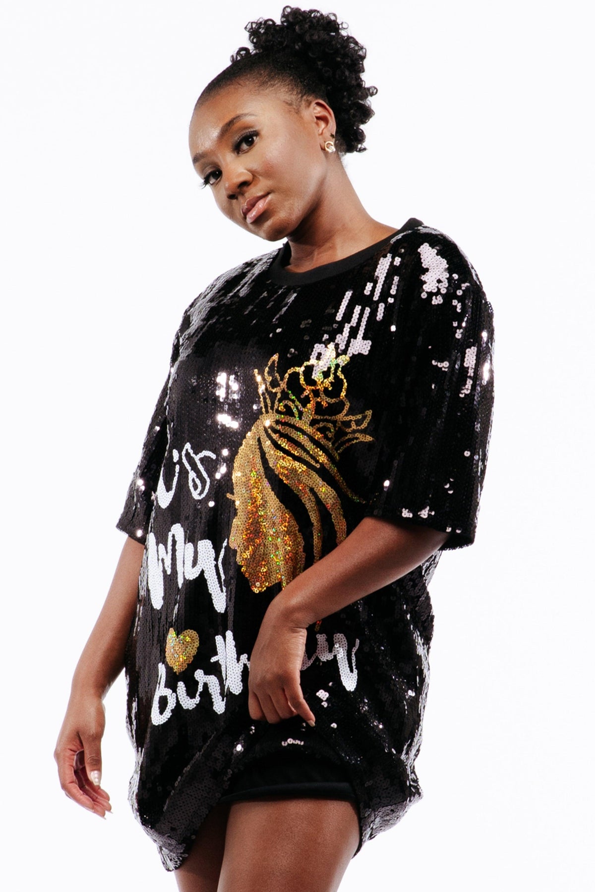 It's My Birthday Queen Sequin Dress - SEQUIN FANS