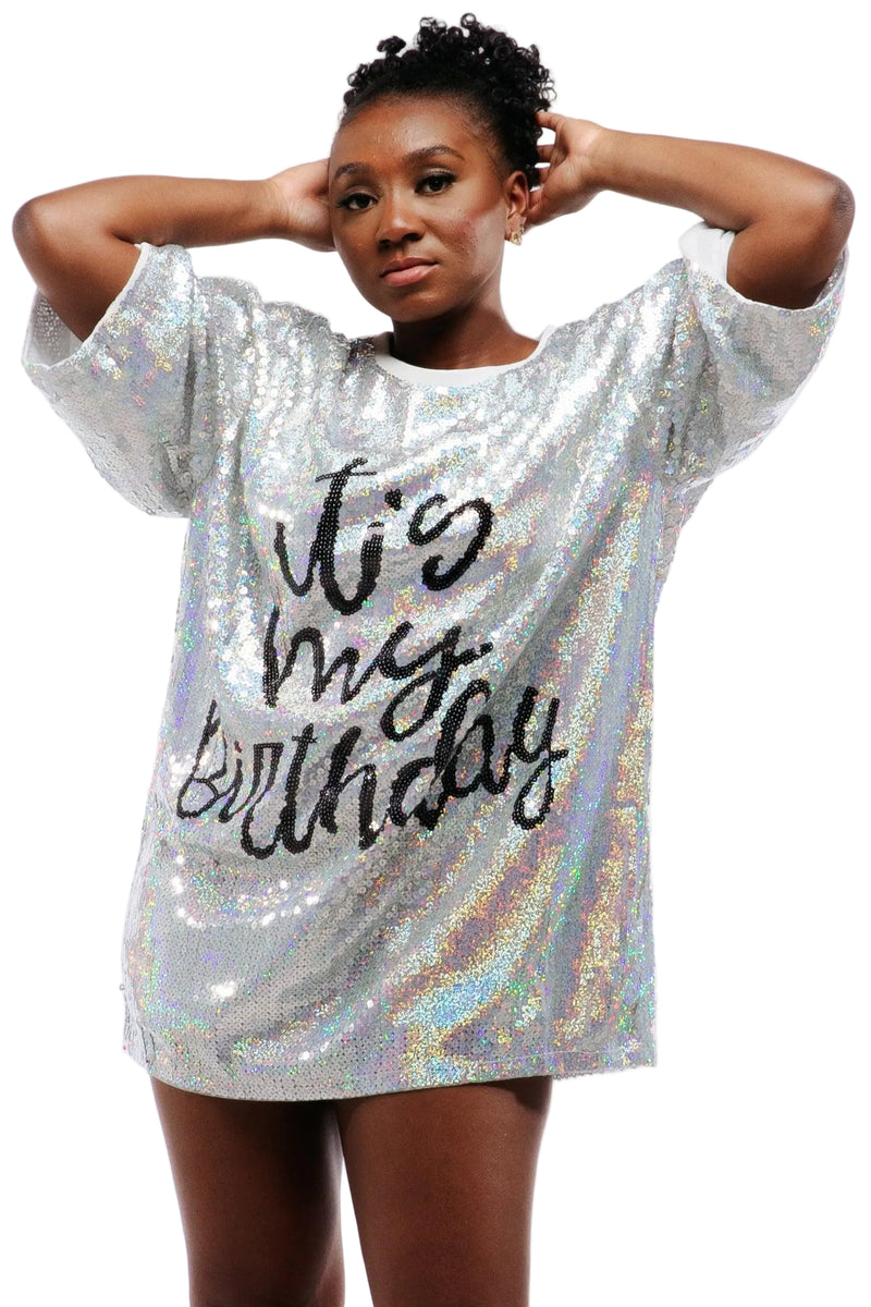 It's My Birthday Sequin Dress