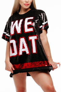 Atlanta Football Sequin Dress - SEQUIN FANS