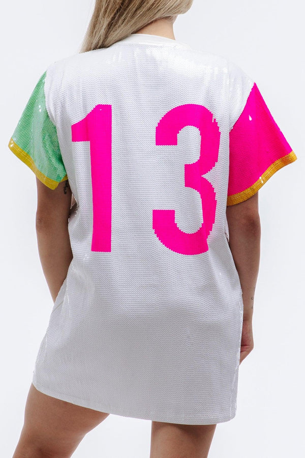 San Diego Baseball Sequin Dress - SEQUIN FANS