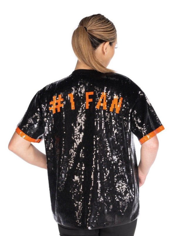 San Francisco Baseball Sequin Shirt - SEQUIN FANS