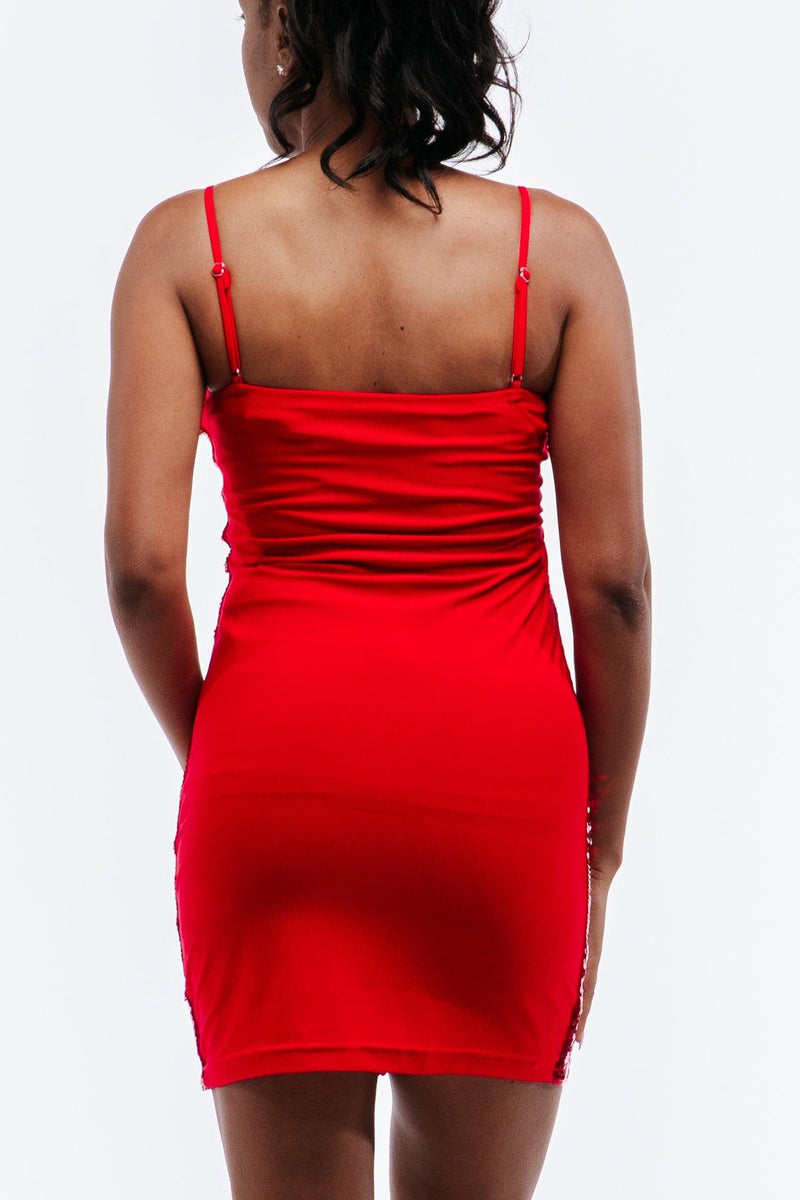 Merry Christmas Sequin Dress - SEQUIN FANS