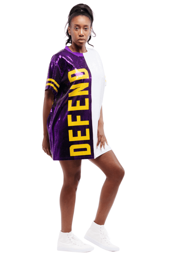 Minnesota Football Sequin Dress - SEQUIN FANS