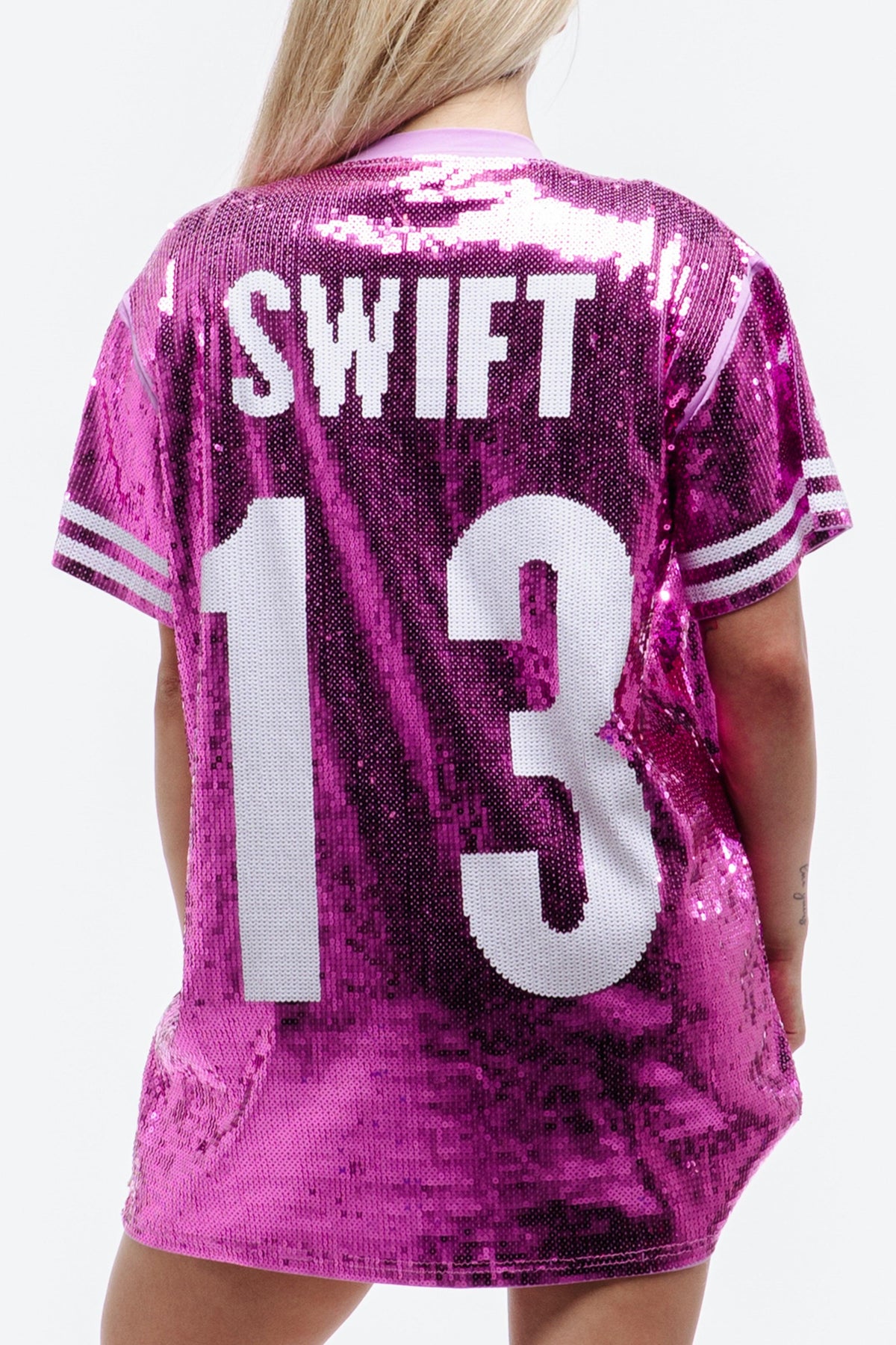 SWIFT Eras Tour Dress - Pink - SEQUIN FANS