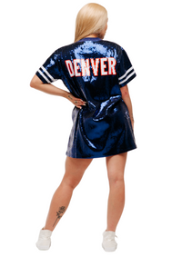 Denver Football Sequin Dress
