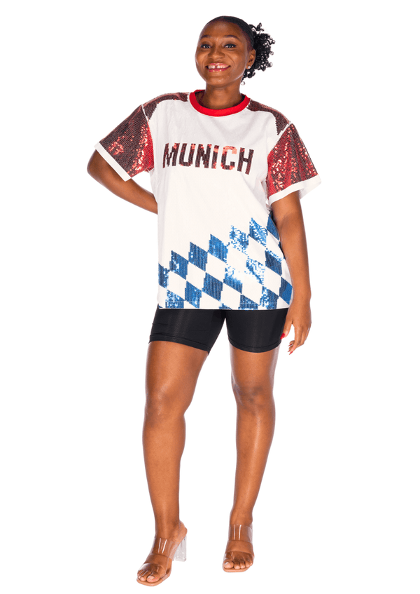 Munich Soccer Sequin Shirt - SEQUIN FANS