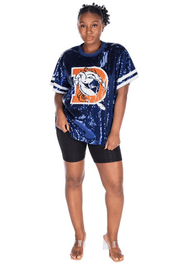 Denver Football Sequin Shirt - SEQUIN FANS