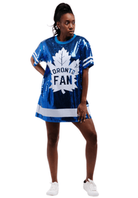 Toronto Hockey Sequin Dress - SEQUIN FANS