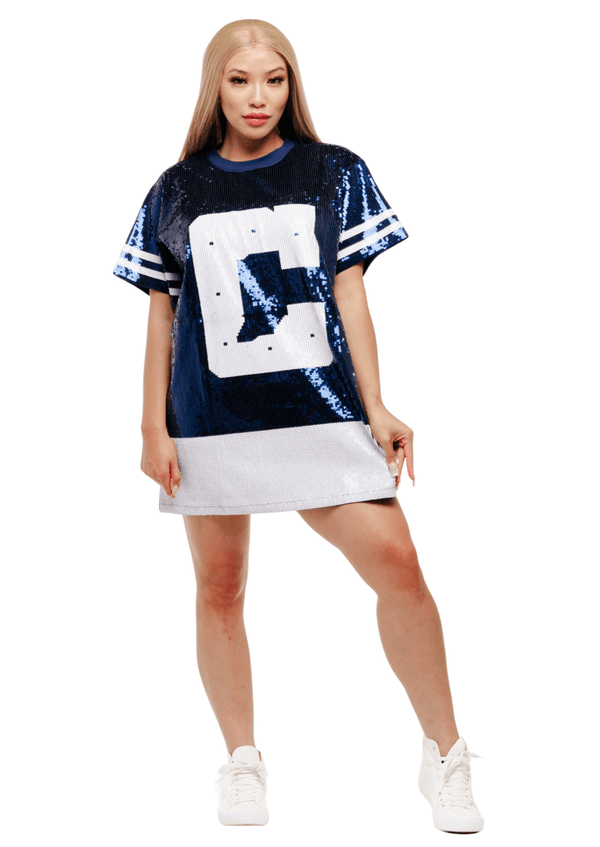 Indianapolis Football Sequin Dress - SEQUIN FANS