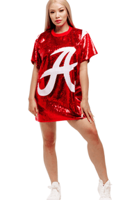 Alabama College Sequin Dress - SEQUIN FANS