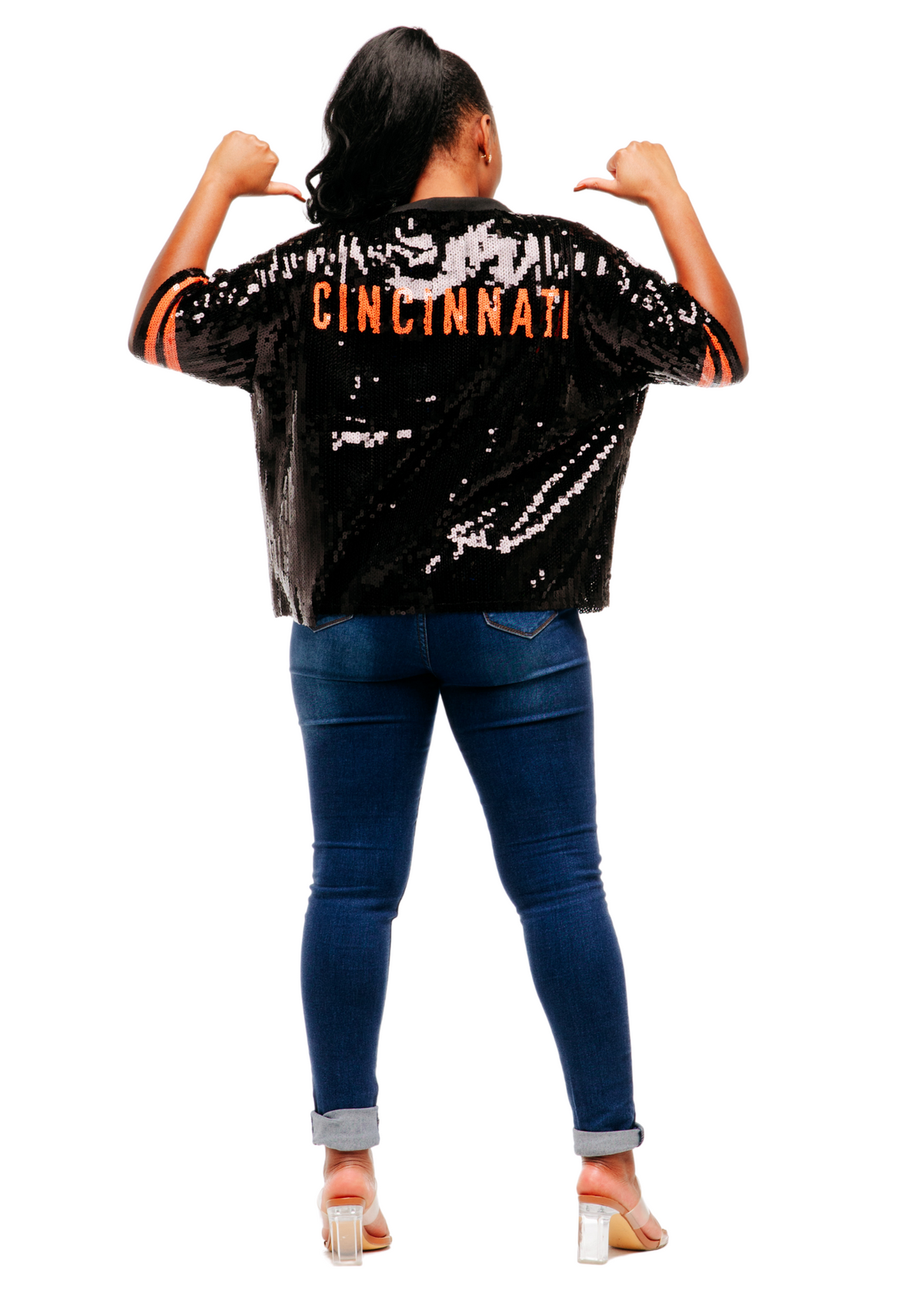 Cincinnati Sequin Shirt