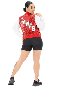 Carolina Hockey Sequin Jacket