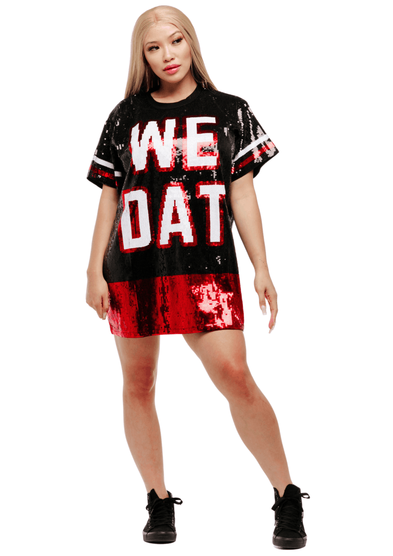 Atlanta Football Sequin Dress - SEQUIN FANS