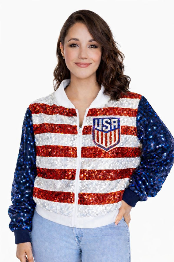 America Sequin Jacket