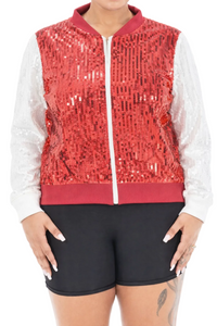 Anaheim Baseball Sequin Jacket