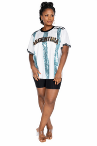 Argentina Sequin Shirt