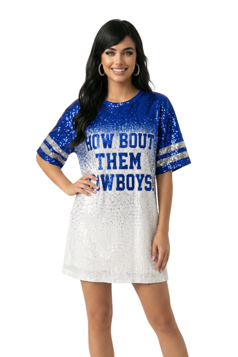 Dallas Ombre Sequin Dress