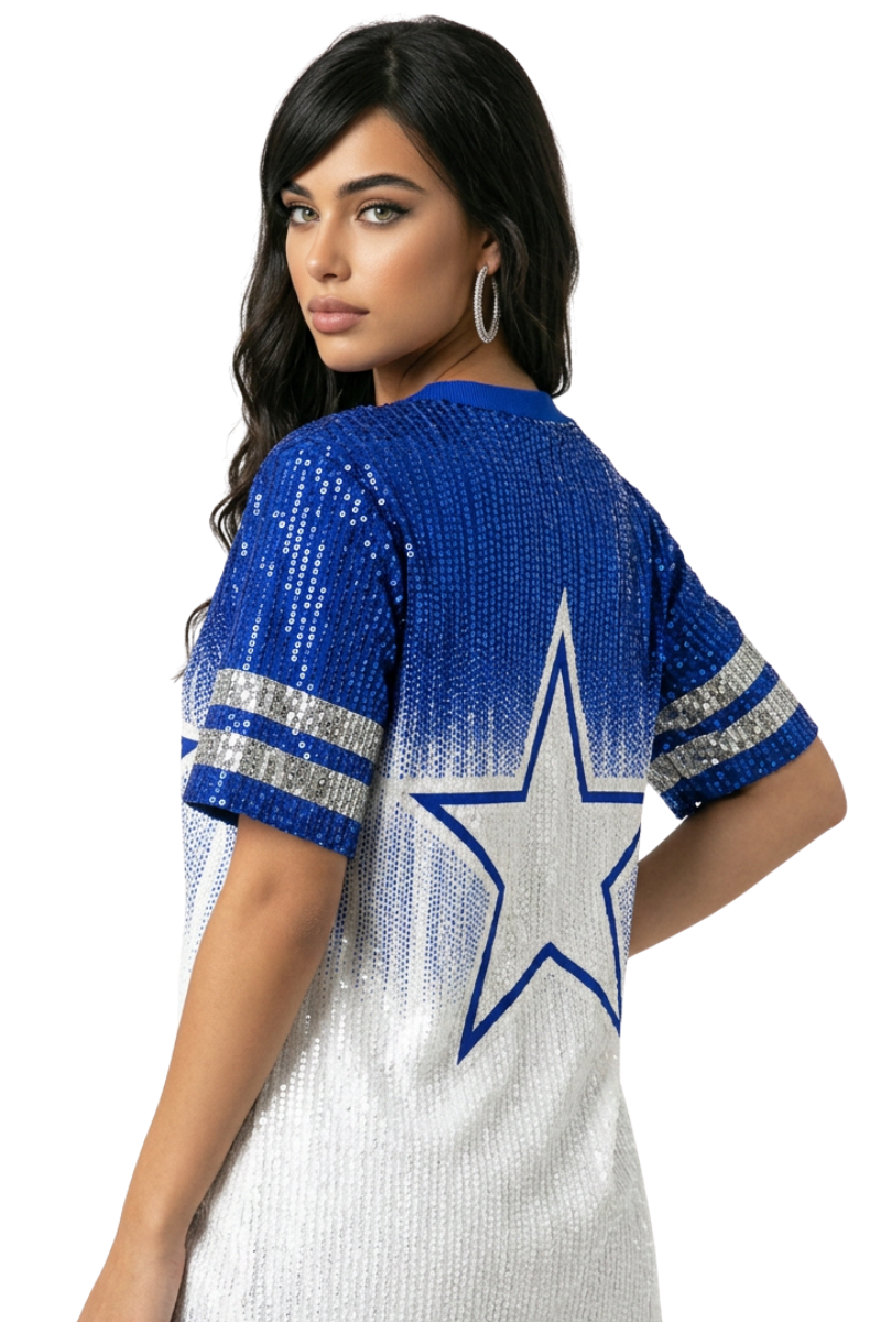 Dallas Ombre Sequin Dress