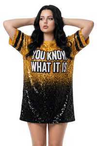 Pittsburgh Ombre Sequin Dress