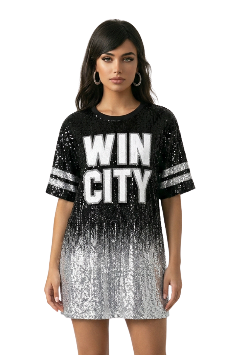 Las Vegas Ombre Sequin Dress