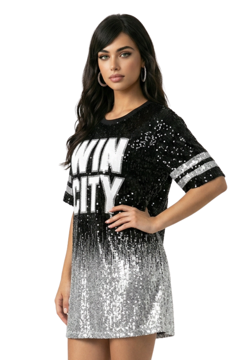 Las Vegas Ombre Sequin Dress