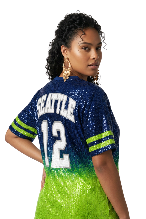 Seattle Ombre Sequin Dress