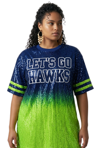 Seattle Ombre Sequin Dress
