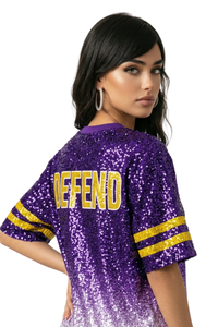Minnesota Ombre Sequin Dress