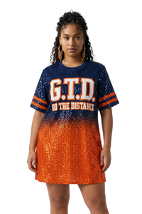 Denver Ombre Sequin Dress
