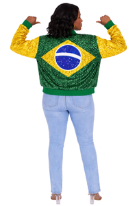 Brazil Sequin Jacket
