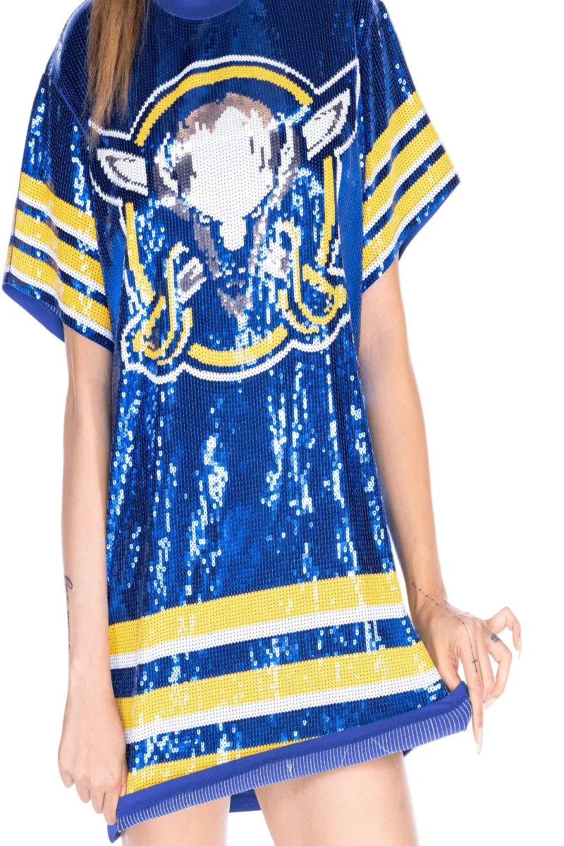Buffalo Hockey Sequin Dress - SEQUIN FANS