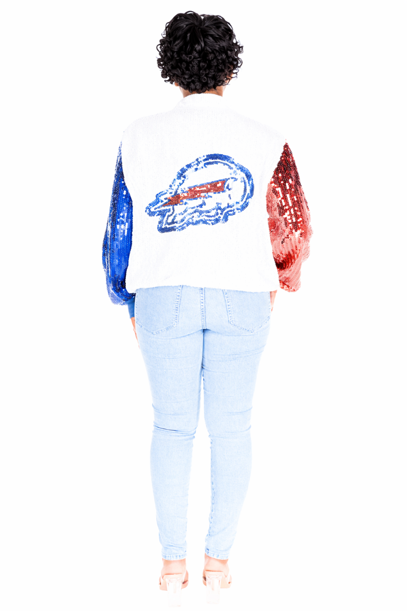 Buffalo Football Sequin Jacket