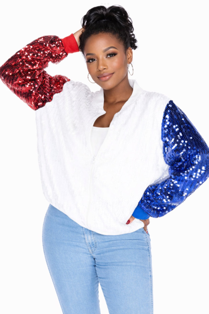 Buffalo Football Sequin Jacket
