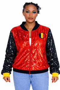 Belgium Sequin Jacket