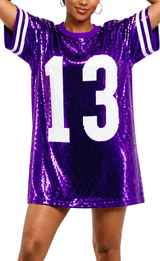SWIFT Jersey Dress - Purple