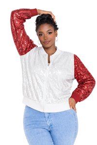 Cincinnati Baseball Sequin Jacket