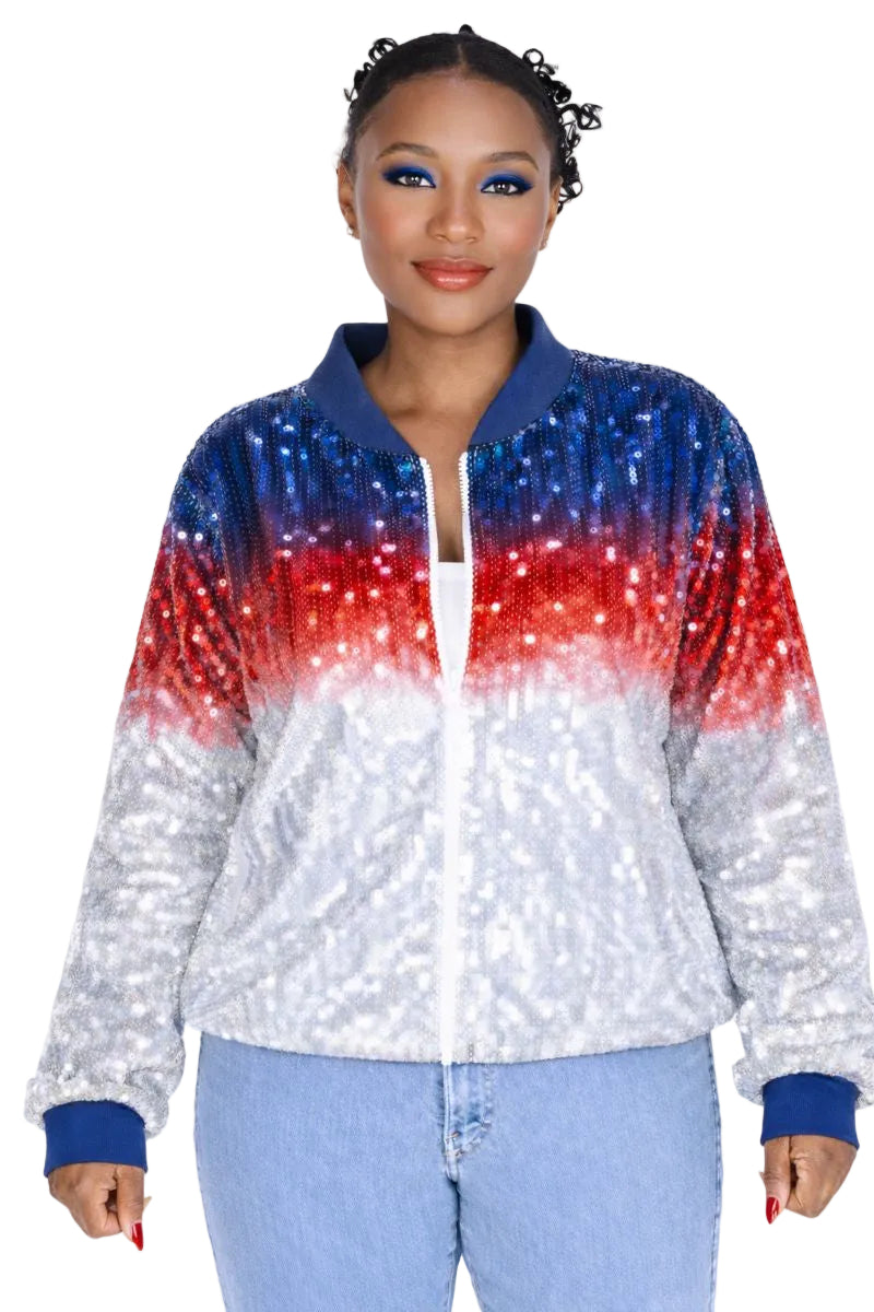 England Sequin Jacket
