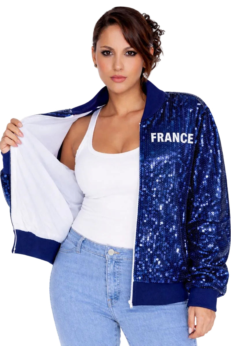 France Sequin Jacket