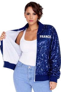 France Sequin Jacket