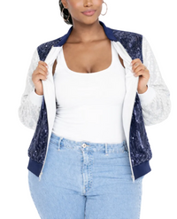 Spokane College Sequin Jacket