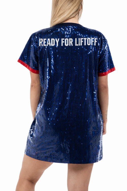 Houston Basketball Sequin Dress