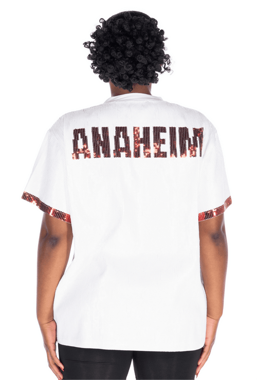 Anaheim Baseball Sequin Shirt - SEQUIN FANS